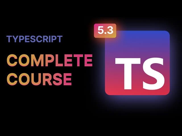 Typescript Crash Course